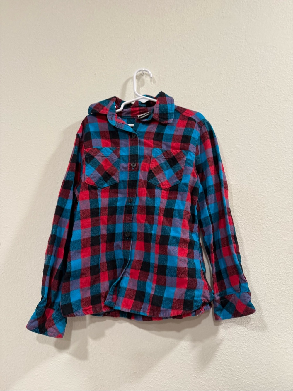 Legendary Whitetails Kids Red & Blue Plaid Button-Down Shirt